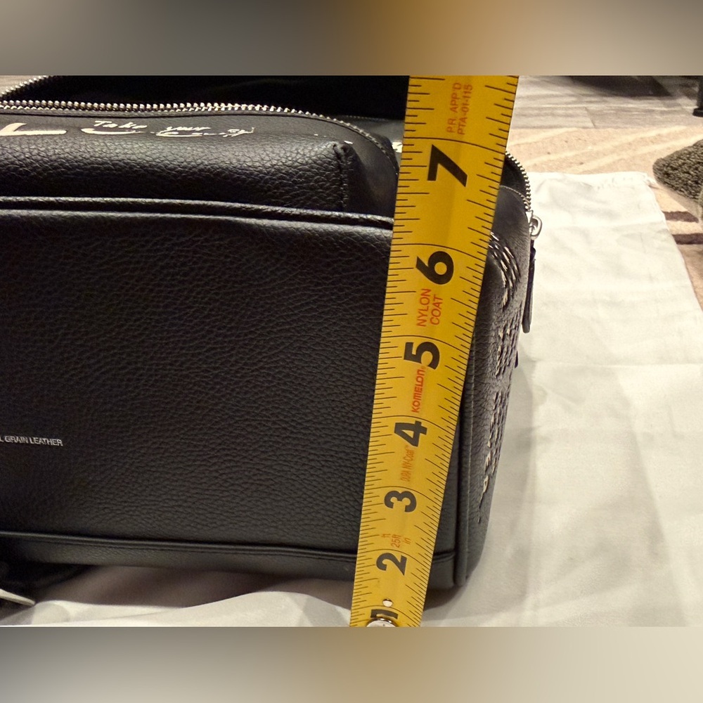 Coach Black Backpack with New York Design - Picture 4 of 7
